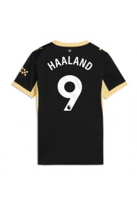Manchester City Erling Haaland #9 Fotballdrakt Borte Klær Dame 2026-27 Korte ermer